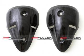 EXHAUST PROTECTOR SILENCER CARBONE FULLSIX CDT ELITE SERIES For Ducati Monster 696 - 796 - 1100