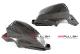 CDT Elite Series Carbon AIR INTAKE TUBES - OVERSIZED RACING SET For Ducati STREETFIGHTER